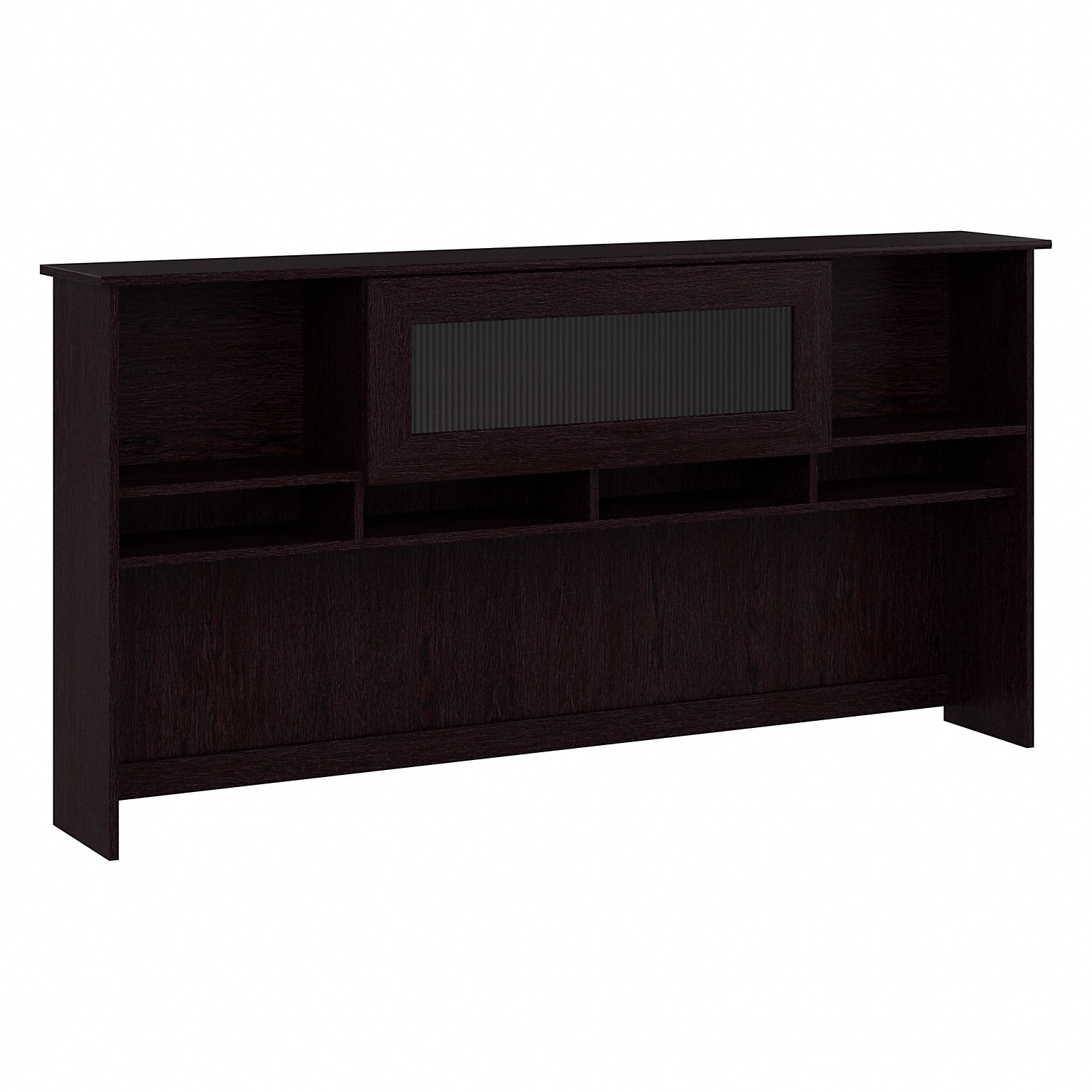 Bush Furniture Cabot 72W Desktop Hutch, Espresso Oak (WC31873)