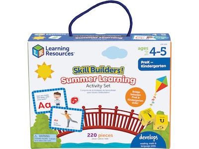 Learning Resources Skill Builders! Summer Learning Activity Set (LER1258)