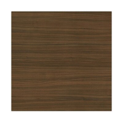 Alera Valencia Series 70.63" Hutch with Doors, 4 Compartments, Modern Walnut (ALEVA287215WA)