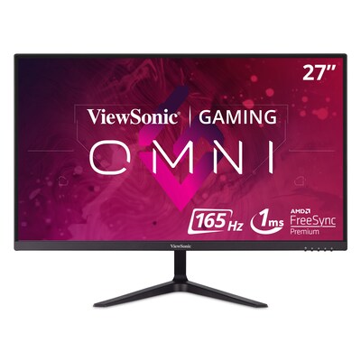 ViewSonic OMNI Gaming 27 1080p 1ms 165Hz LED Monitor, Black (VX2718-P-MHD)