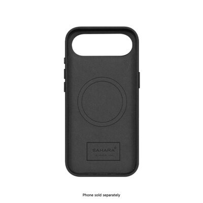 SaharaCase Indy Series MagSafe Phone Case for iPhone 17 Air, Shock Absorbing, Scorpion Black (CP00956)