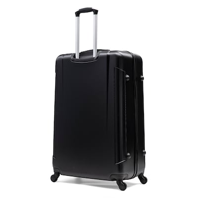 InUSA Pilot 4-Piece Hardside Spinner Luggage Set, TSA Checkpoint Friendly, Coal (IUPILSMLXL-COA)