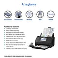 Epson WorkForce ES-580W Wireless Duplex Document Scanner, Black (B11B258201)