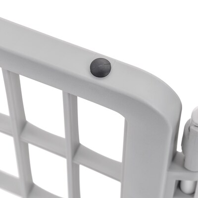 Iris 8-Panel Plastic Pet Playpen, Gray (598768)