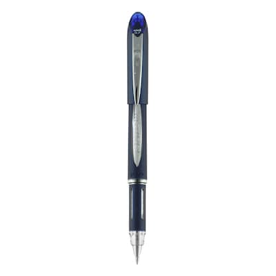 uni Jetstream Ballpoint Pen, Fine Point, 0.7mm, Blue Ink, Dozen (40174)