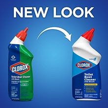 CloroxPro Toilet Bowl Cleaner with Bleach, Fresh Scent, 24 fl. oz., 12/Carton (00031)