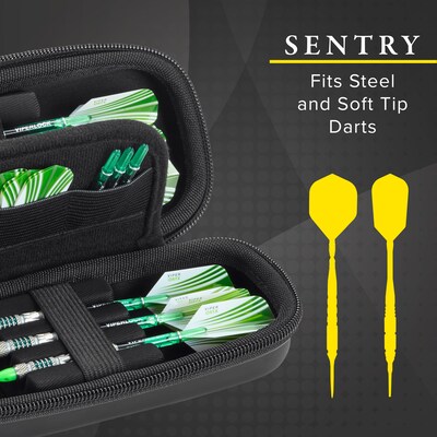 Casemaster Sentry Dart Case with Black Zipper (36-0601-01)