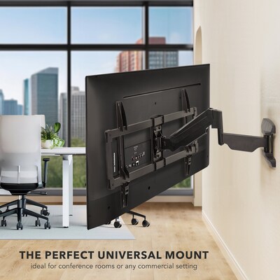 Mount-It! Full Motion TV Wall Mount with Gas Spring Arm For 37" to 80" Screens, 88lbs Max. (MI-445)