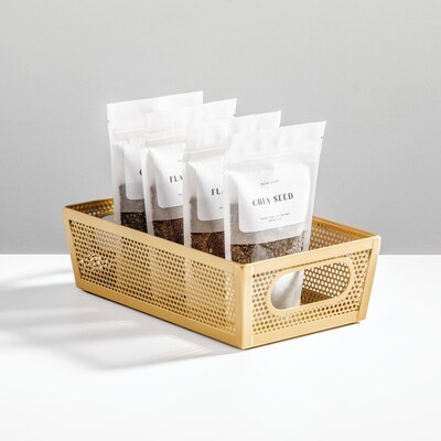 iDesign Steel Organizer, PC Soft Brass (25984)