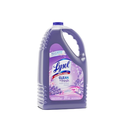 Lysol All-Purpose Cleaners & Spray Degreaser Disinfectant Refill, Lavender & Orchid Essence Scent, 1