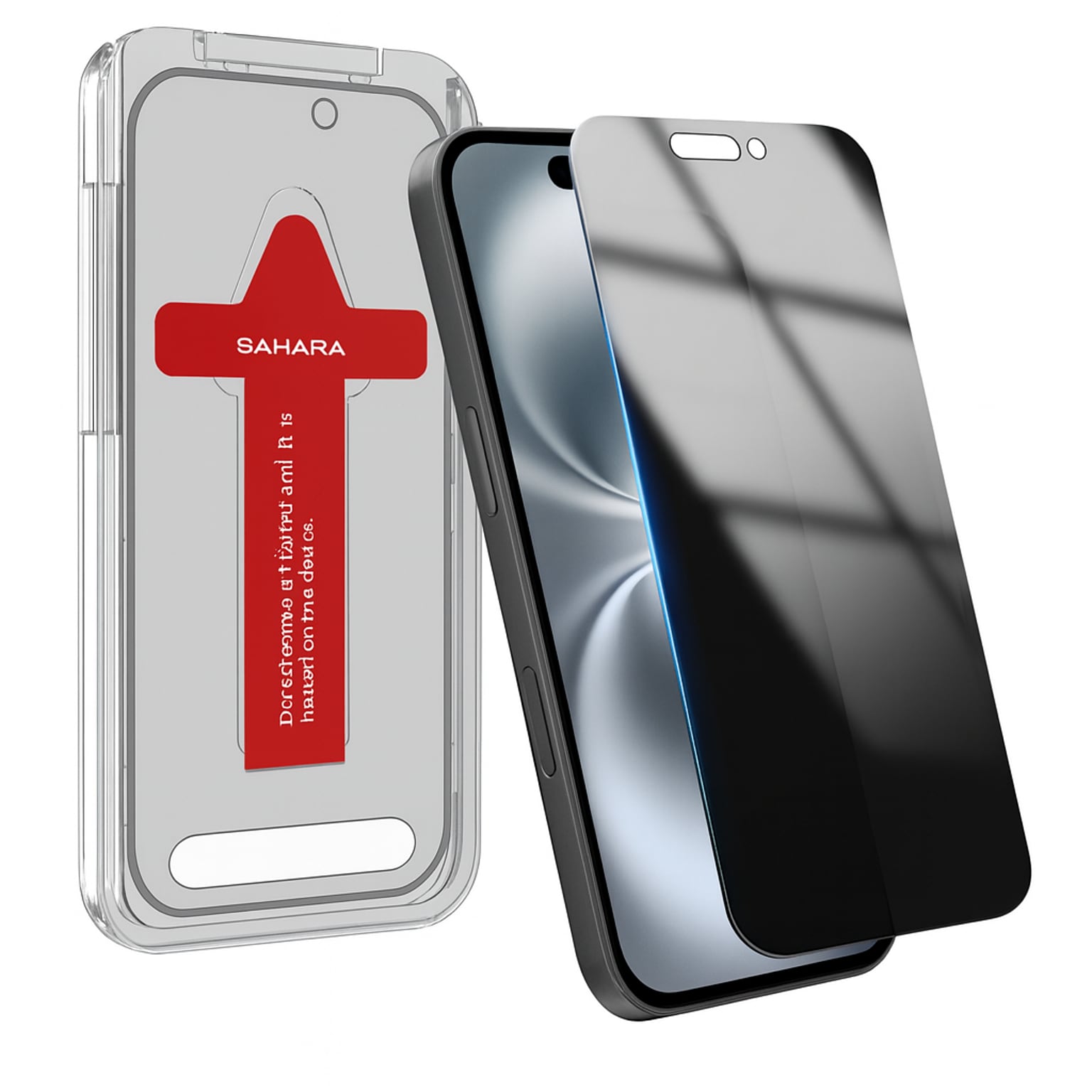 SaharaCase ZeroDamage Anti-Glare Tempered Glass Privacy Filter & Screen Protector for iPhone 17 Air (ZD00179)