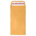 JAM PAPER Self Seal #7 Coin Business Envelopes, 3 1/2 x 6 1/2, Brown Kraft Manila, 100/Pack (40023
