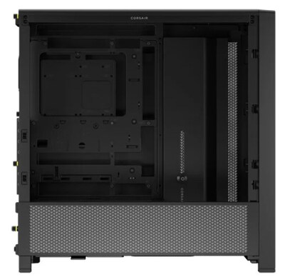 Corsair 4000D ATX Mid-Tower Computer Case, Black (CC-9011290-WW)