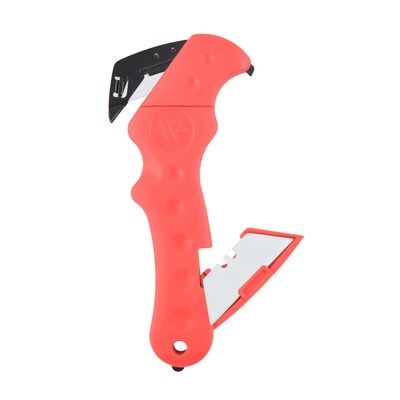 Westcott Single Sided Safety Cutter, Red (00446)