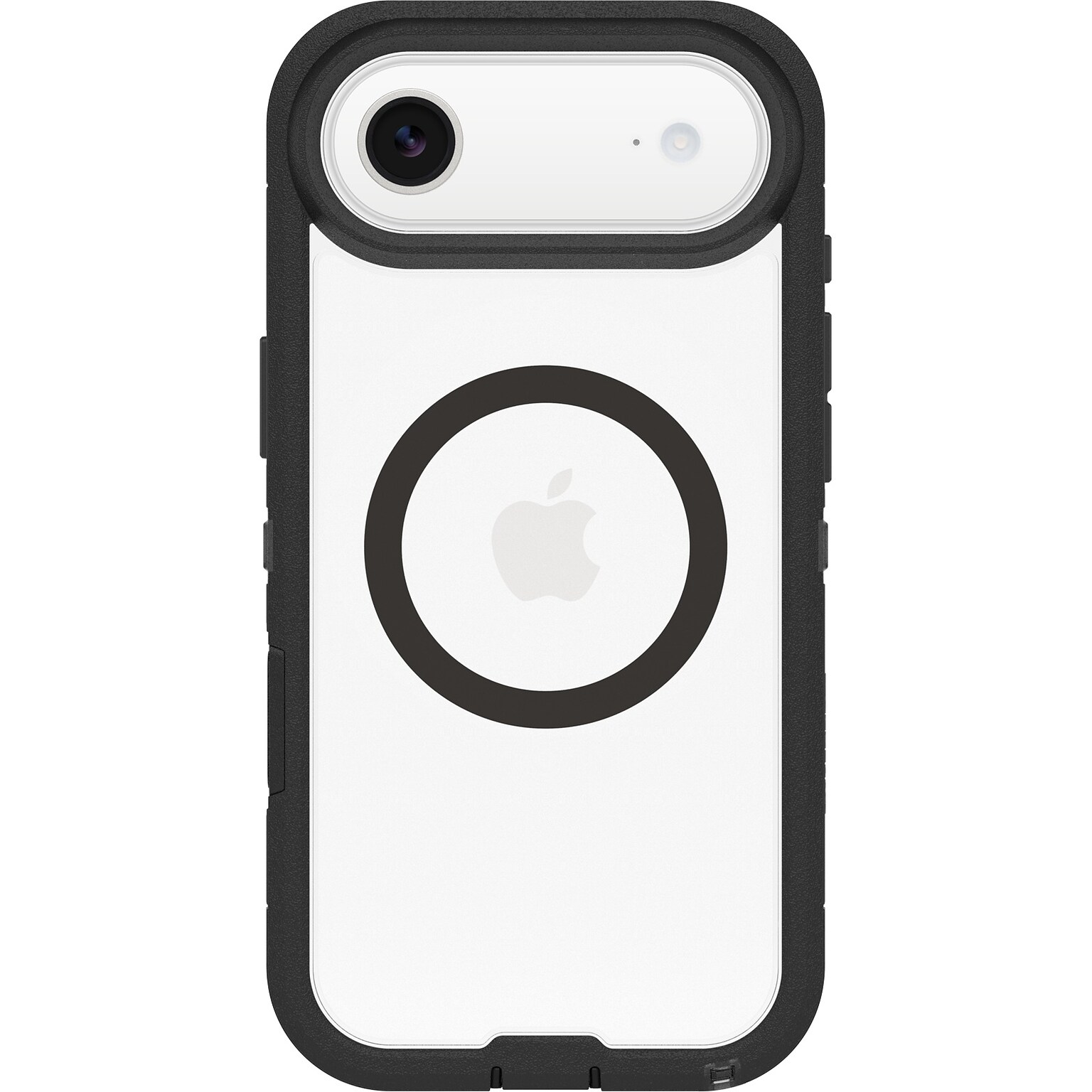 OtterBox Defender XT Series MagSafe Case for iPhone Air, Shock Absorbing, Black/Clear (76-000101)