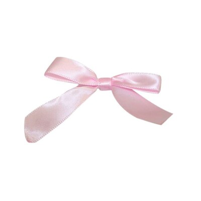JAM Paper Ribbon Bows, Light Pink, 100/Pack (52640349184)