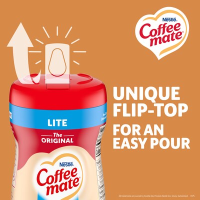 Coffee mate Original Lite Powdered Creamer, 11 Oz. (NES74185)