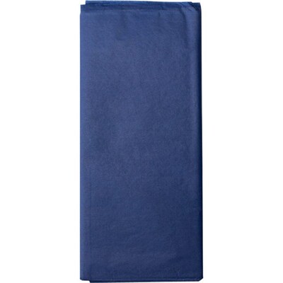 JAM Paper 20 x 26 Tissue Paper, Presidential Blue, 20 Sheets/Pack (1152354A)