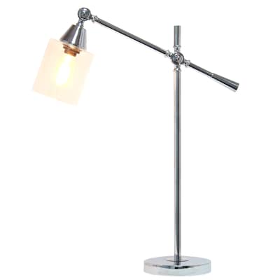Lalia Home Vertically Adjustable Desk Lamp, Chrome (LHD-2001-CH)