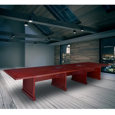 Regency 192 Wood Modular Conference Table, Mahogany (TVCTRC19252MH)