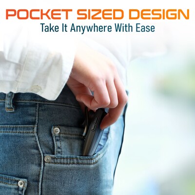 Delton 87X Wireless Single-Ear Bluetooth Earbud Headset, Black (DHB87X)