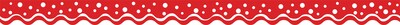 Barker Creek Double-Sided Scalloped Border, 36 x 2.25, Happy Cherry, 13/Pack (LL900)