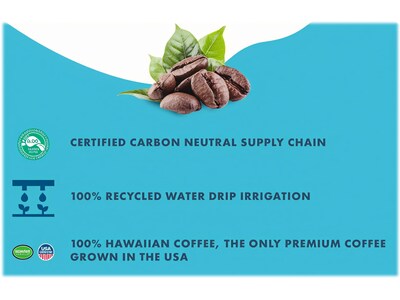 Waiakea Hawaiian Volcanic Polynesian Vanilla Cold Brew Coffee, 11 oz., 12/Carton (857001)