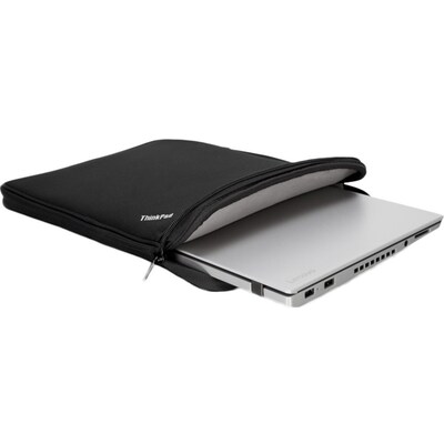 Lenovo ThinkPad 14 Polyester Laptop Sleeve, Shock Absorbing, Black (4X40N18009)
