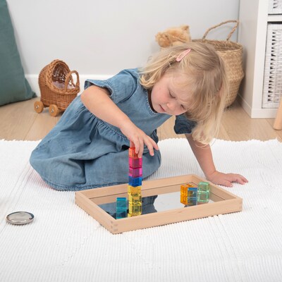 TickiT Gem Cubes, Multicolored, 10/Set (CTU73550)