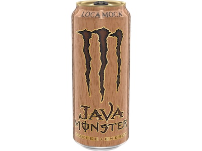 Java Monster Loca Moca Cold Brew Coffee, 15 fl. oz., 12 Cans/Pack (070847812715)