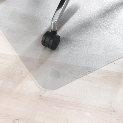 Floortex Cleartex Evolutionmat Carpet & Hard Floor Chair Mat, 48" x 60", Clear (NRCMFLPD0002)