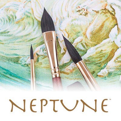 Princeton Neptune Watercolor Synthetic Quill Brush (PBXP4750Q4)