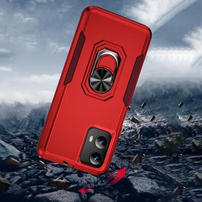 SaharaCase Raider Series ArmorPro Case for Motorola G 5G (2024), Viper Red (CP00568)