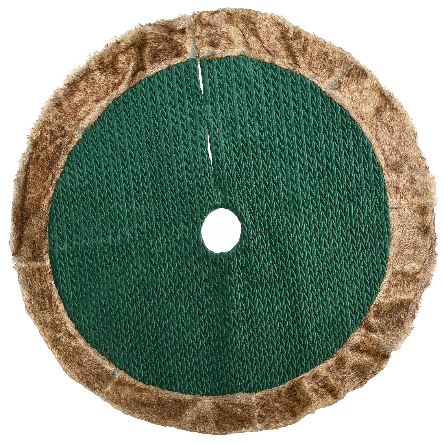 National Tree Company 52 Rural Homestead Collection Quilted Tree Skirt (AH63-15201L-1)