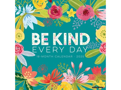 2025 Blue Sky Be Kind Every Day 12" x 12" Monthly Wall Calendar (41611)