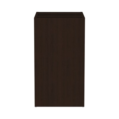 Alera Valencia Box/box/file Full Pedestal, 15 5/8w X 20 1/2d X 28 1/2h, Espresso