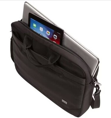 Case Logic ADVA-116 Advantage Attache Notebook Carrying Case, 15.6", Black (3203988)