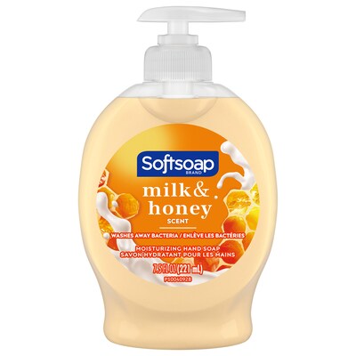 Softsoap Liquid Hand Soap, Milk & Golden Honey Scent, 6/Carton (US04965ACT)