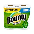 Bounty Select-A-Size Paper Towels, 2-Ply, 135 Sheets/Roll, 2 Rolls/Pack (06133)