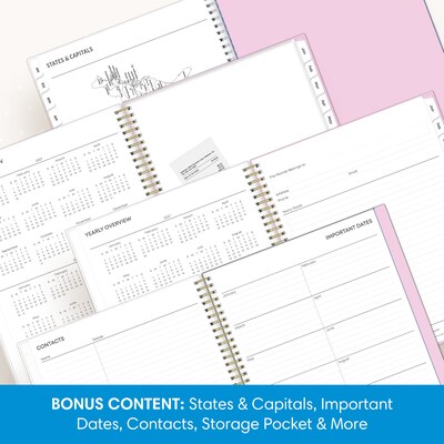 2027 Blue Sky 8.5" x 11" Weekly & Monthly Planner, Lilac (164286)