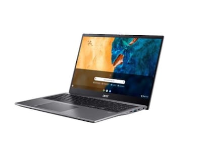 Acer Chromebook CB515-1W-393L  15.6, Intel Core i3-1115G4, 8GB Memory, 128GB SSD, Chrome OS, Steel