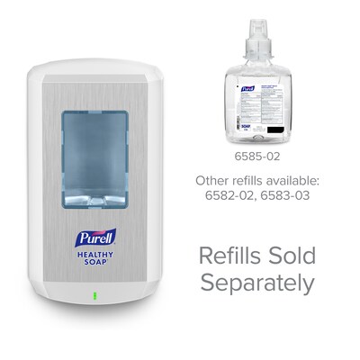 PURELL HEALTHY SOAP CS6 Automatic Wall Mounted Hand Soap Dispenser, White (6530-01)