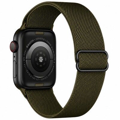 LAX Nylon Mesh Band for Apple Watch, Dark Green