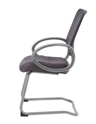 Boss Nylon Guest Chair, Grey (B6419-CG)