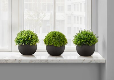 Monarch Specialties Inc. 5 Artificial Plant in Pot, 3/Set (I 9552)