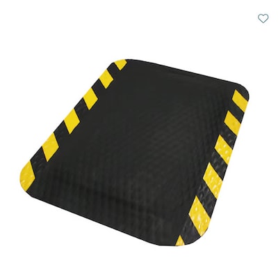 M+A Matting Hog Heaven Anti-Fatigue Mat, 2 x 3, Yellow (423223100)