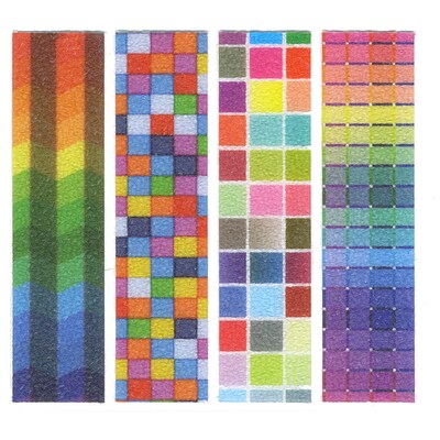 The Pencil Grip Zen Strips, Sand Brights, 24/Pack (TPG85706)