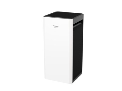 Fellowes AeraMax SV True HEPA Tower Air Purifier, 4-Speed, White/Black (9794501)