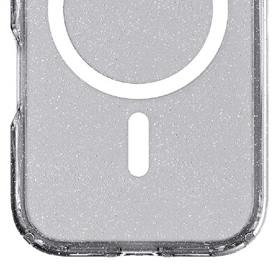 TUFF8 Glitz MagSafe Phone Case for iPhone 18 Pro, Shock Absorbing, Clear Glitter (T8GZ-IP1803)