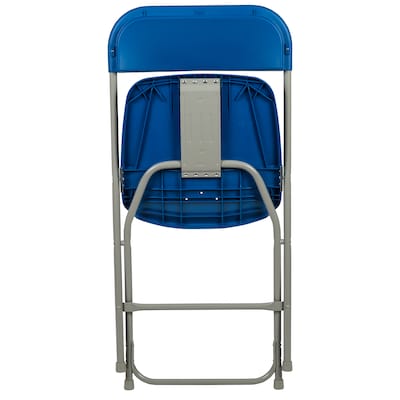 Flash Furniture Plastic Folding Chair, Blue, Set of 6 (6LEL3BLUE)
